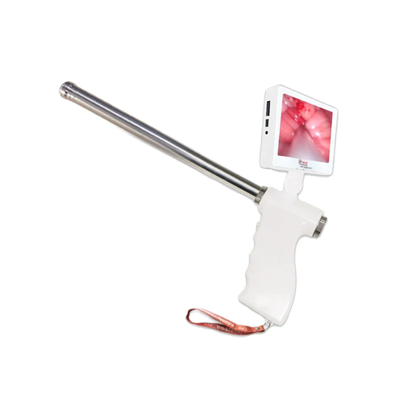 AI Visual Cattle Artificial Insemination Gun With Camera Visual Veterinary