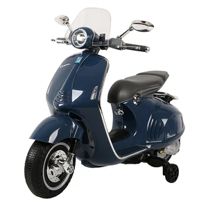 VESPA License Electric Battery Operated Child Motorcycle 9410-946 vespa Scooter for Kids