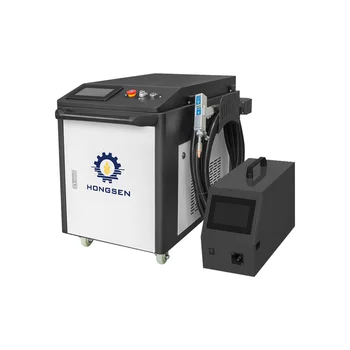 HONGSEN 1500w 2000w 3000w  4 in 1 Handheld Laser Welding Machine with Fiber Laser Generator Options for Metal