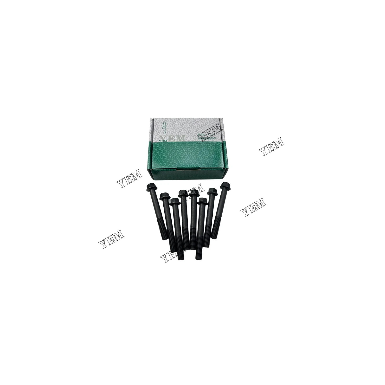 For Caterpillar 3504 Cylinder Head Bolt Standard Size Engine Parts