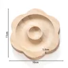 Plum blossom wooden plate