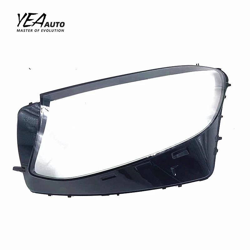 product car headlight glass pc lampshade cover lens for mercedes benz glc glc200 glc260 glc300 w253 headlamp glass lens cover 2016 2019-33