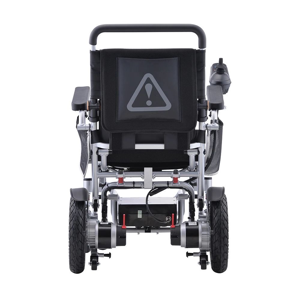 JJW-600111 Silla de Ruedas Eléctrica Plegable Ligera de Aluminio