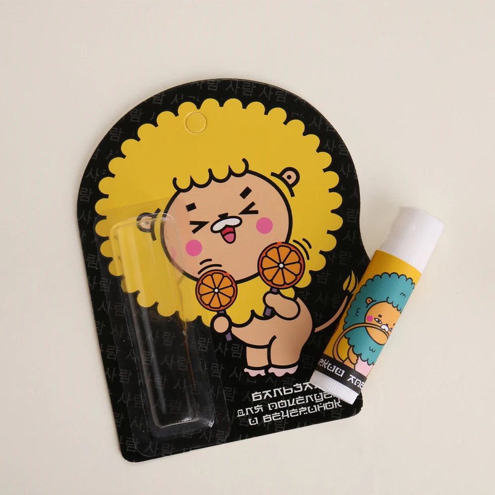 Jinayon Custom Lipstick Blister Packaging Art Paper and Transparent Plastic Blister Sealed Packaging