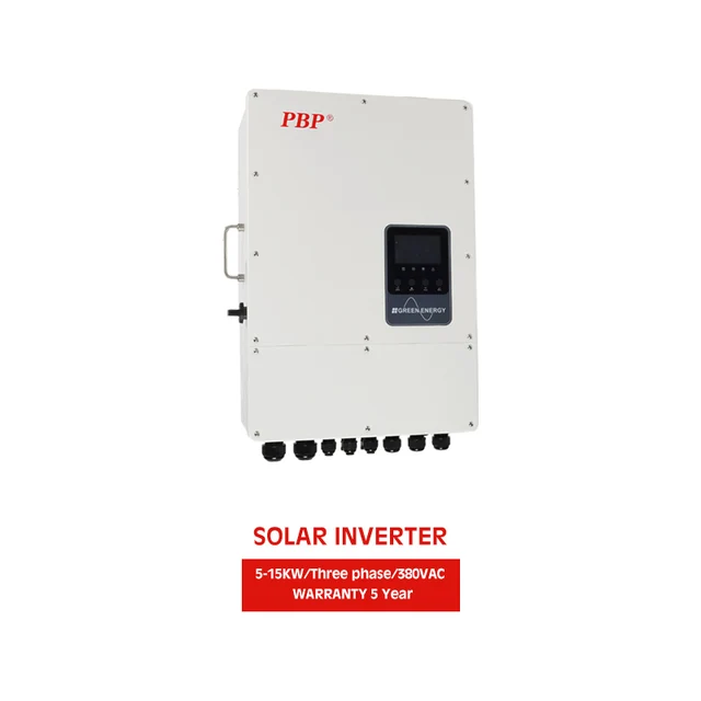 PBP Hybrid Solar 8KW 10KW 12KW Split Phase Grid Tie Inverter IP65 Off-Grid Solar Inverter with Three-Phase On-Grid Features