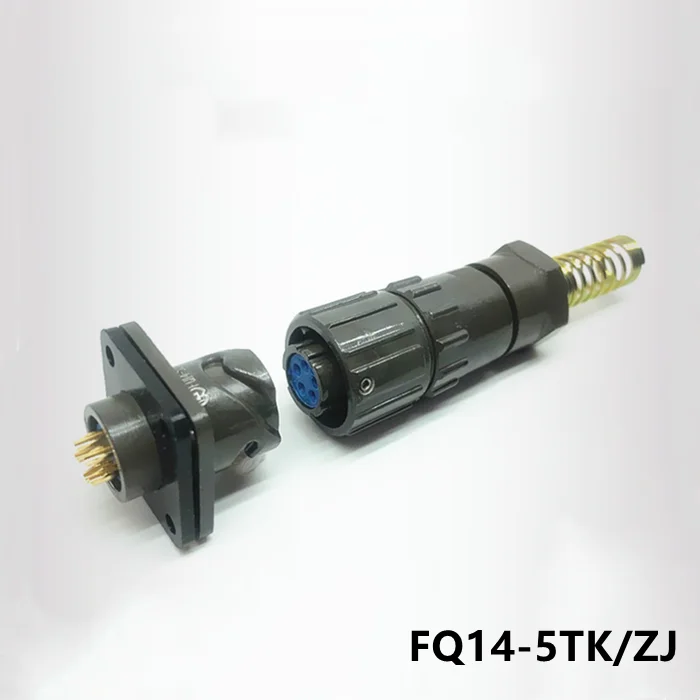 Fq14-4tk/4zj Male And Female Sealed Waterproof Connector Plug And ...