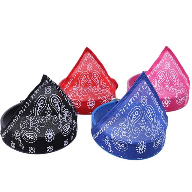 Amaz Best Seller Pet Dog Bandana Collar Plastic Bag Leather Plaid Feather Trade Assurance Sustainable 10 Pieces Home PLANET