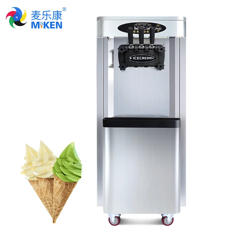 Mk 36db Miken Factory Price Ice Cream Machine With Ce Certificate floor Stand 2 1 Mix Flover Commercial Food Machine 36 38l h Buy Stainless Steel Ice Cream Machine For Commercial Food