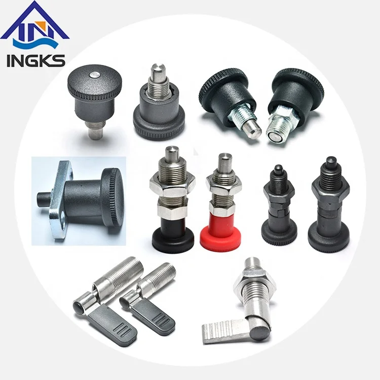 Pistoni Di Indicizzazione In Acciaio Inox - 5 Pezzi Con Anello Di Trazione M10 - Foto 9