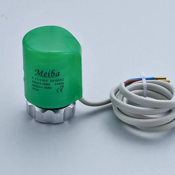 230V/110V/24V Thermostat Manifold  thermostatic electric thermal Valve Actuator valve For water floor heating manifold system