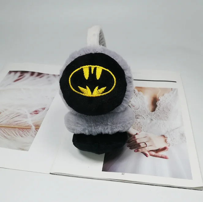 Зимняя детская игрушка Человек-паук сохраняет тепло и холодно устойчивый к холоду ветрозащитный мультяшный чехол для ушей