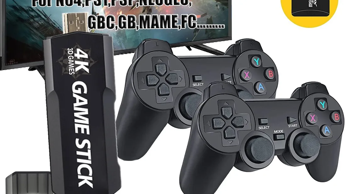 4k Gaming Stick Gd10 128g 40000 Games Retro Game Console Hd Video Game
