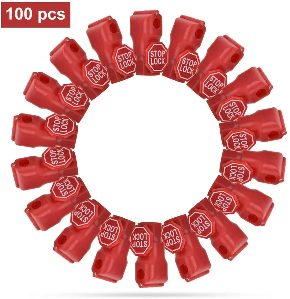 100 Pezzi Blocco Gancio Antifurto Blocco Negozio Al Dettaglio, Negozio - 5
