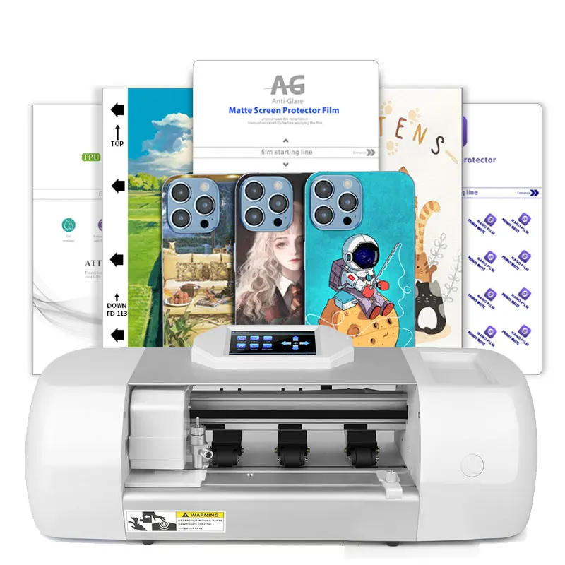 Factory Teneth High Quality TPU Hydrogel Customized Film Cutter Mobile Phone Film Cutting Machine With Full Touch Screen