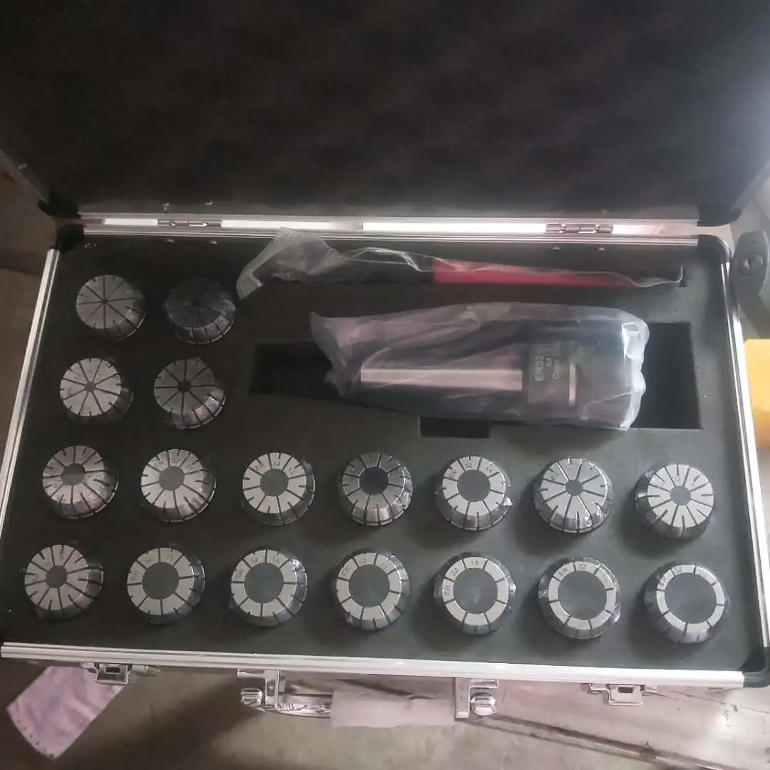 Lathe Machine Milling Chuck Set MT3 R8 Tool Holder ER40 Collet Set
