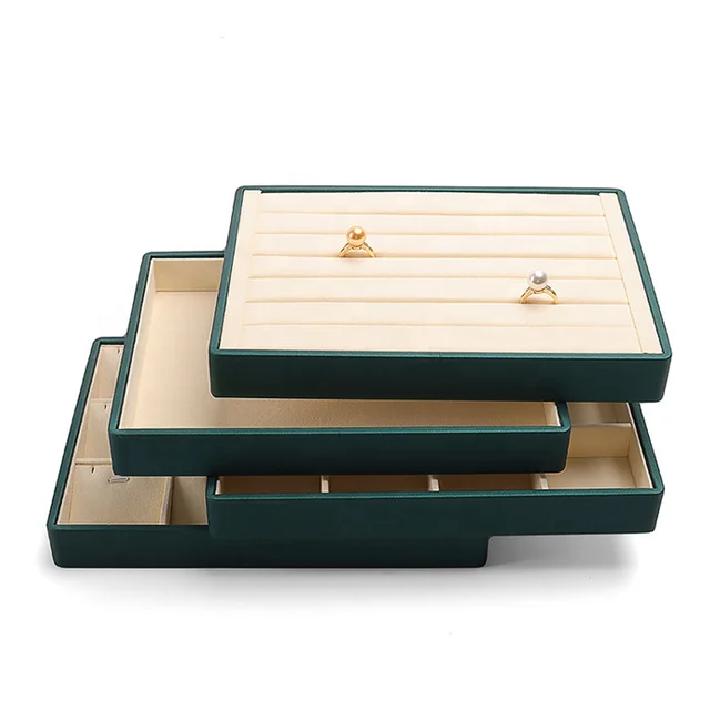 Amino hot sale  wooden Jewelry Tray hot sale products wood jewelry display tray popular for girl friend wooden Jewelry Drawer