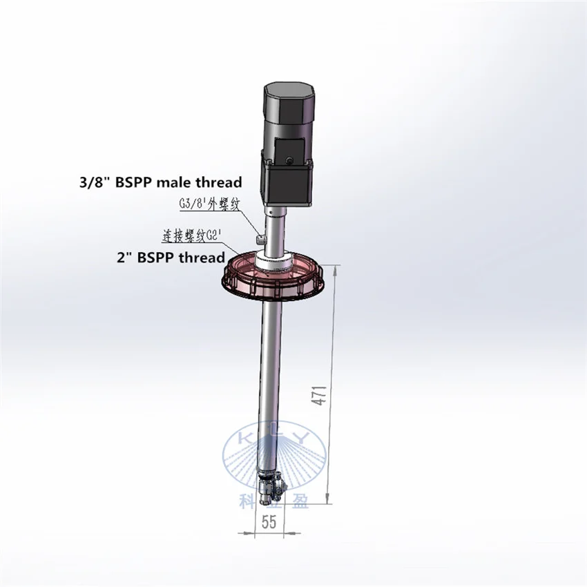 Max. Pressure 200 Bar Ibc Container Tank Cleaning Nozzle,High Pressure