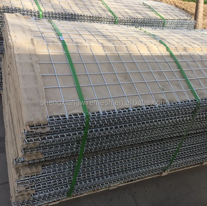 Heavy Duty Defensive Barriers Defensive Sand Wall Gabion Bastions Welded Mesh Barrier Bastion