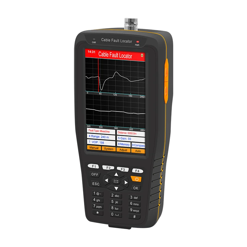 TDR Cable Fault Locator 2km Fast Tester Speed Accurate Test