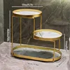 Three layers of white base with gold
