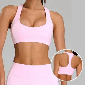Roregal High Strength Shockproof Sport Bra Women Sport Crop Top Women'S Tight Yoga Bra