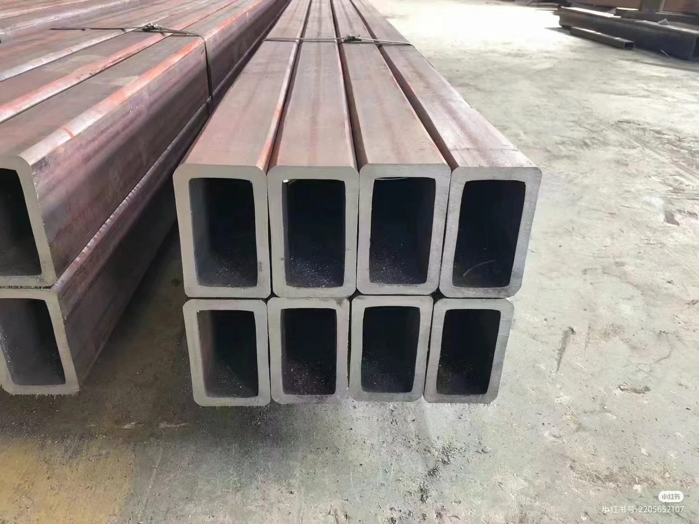Hot-selling carbon square steel pipes, 40X80, 25X50, 40X60 rectangular hollow steel pipes and seamless square steel pipes 4 H1bc601c28d9842c68b25d14701e4b7767