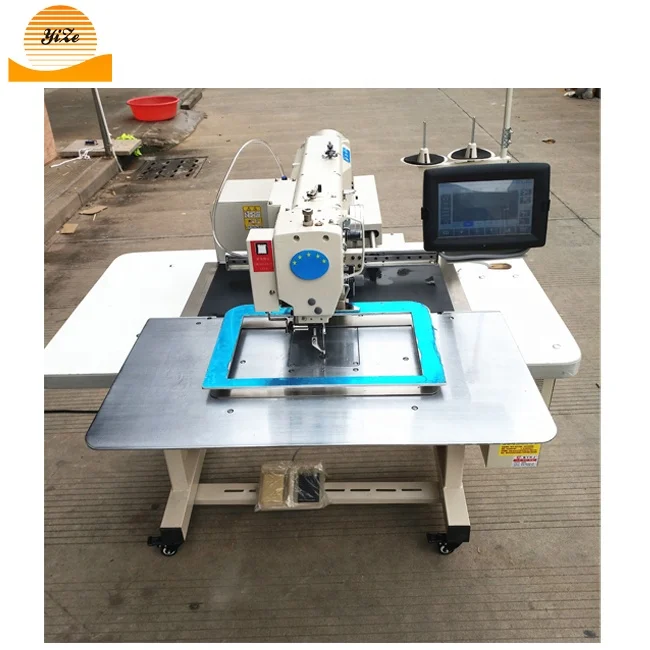 Electric Clothing Pattern Making Automatic Computer Control Programmable Leather Pattern Bag Backpack Dog Collar Sewing Machine