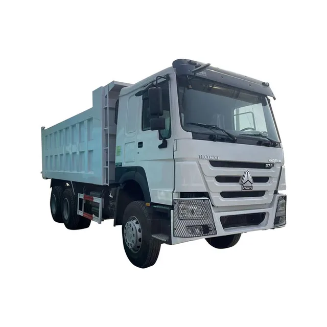Used good quality export HOWO 20tons 25 Tons dump trucks 375hp 371hp heavy duty dump truck 6x4 euro2 3 Tipper trucks for sale