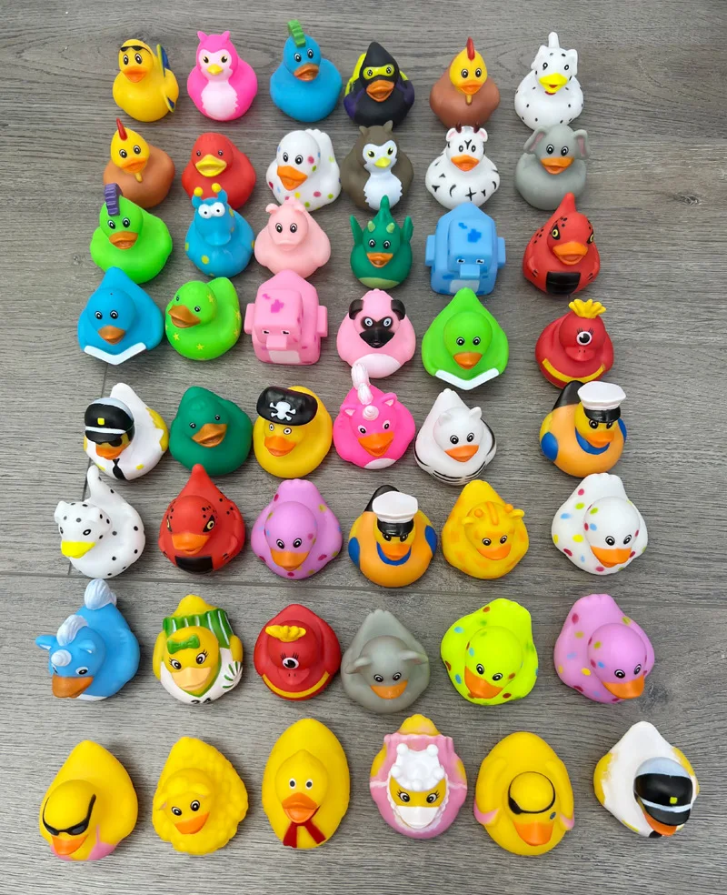Yellow Bath Rubber Duck Bulk Squeaky Toys Custom Logo Rubber Duck Floating Design Your Own Rubber Duck