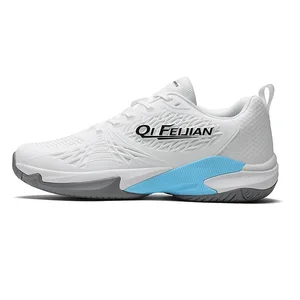 Factory OEM ODM Lightweight Mesh Badminton Shoes Breathable Anti-Slip Table-Tennis & Pickleball Training Sneakers Padel Shoes