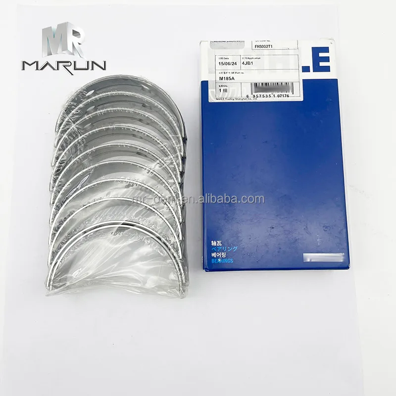 8-94168552-0  M185A 4JB1 4JG1 4JH1 Original Main Crankshaft Bearing STD for Excavator SK60 Engine Parts 8941685520