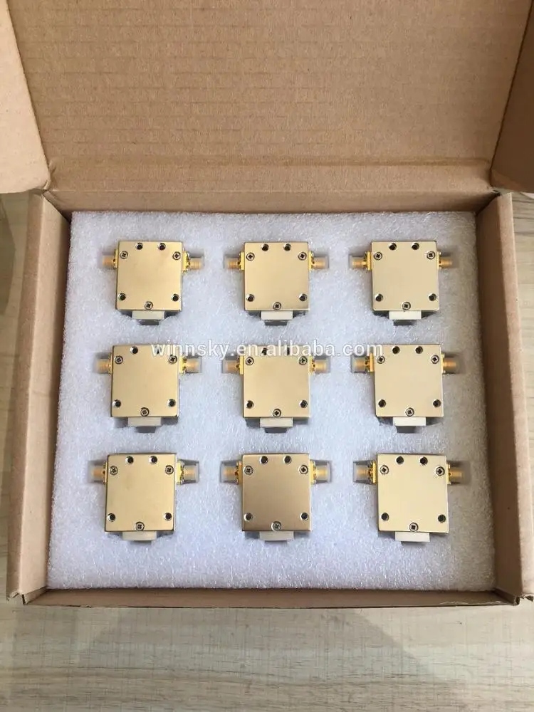 Winnsky Ferrite Rf Circulator 758803mhz Smd Package Clockwise 21db Isolation 30w Pass Power