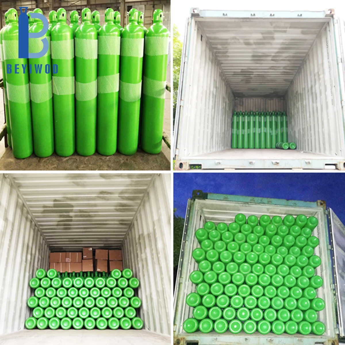 product factory supply high pressure industrial empty gas cylinders 40l steel mixture gas cylinder-12