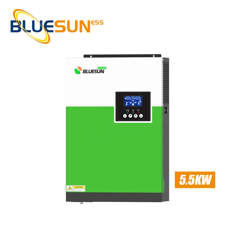 Bluesun Solar Pure Sine Wave AC 220V 230V Off Grid Inverter Off Grid Hybrid Inverter Hybrid Inverter 5.5kW