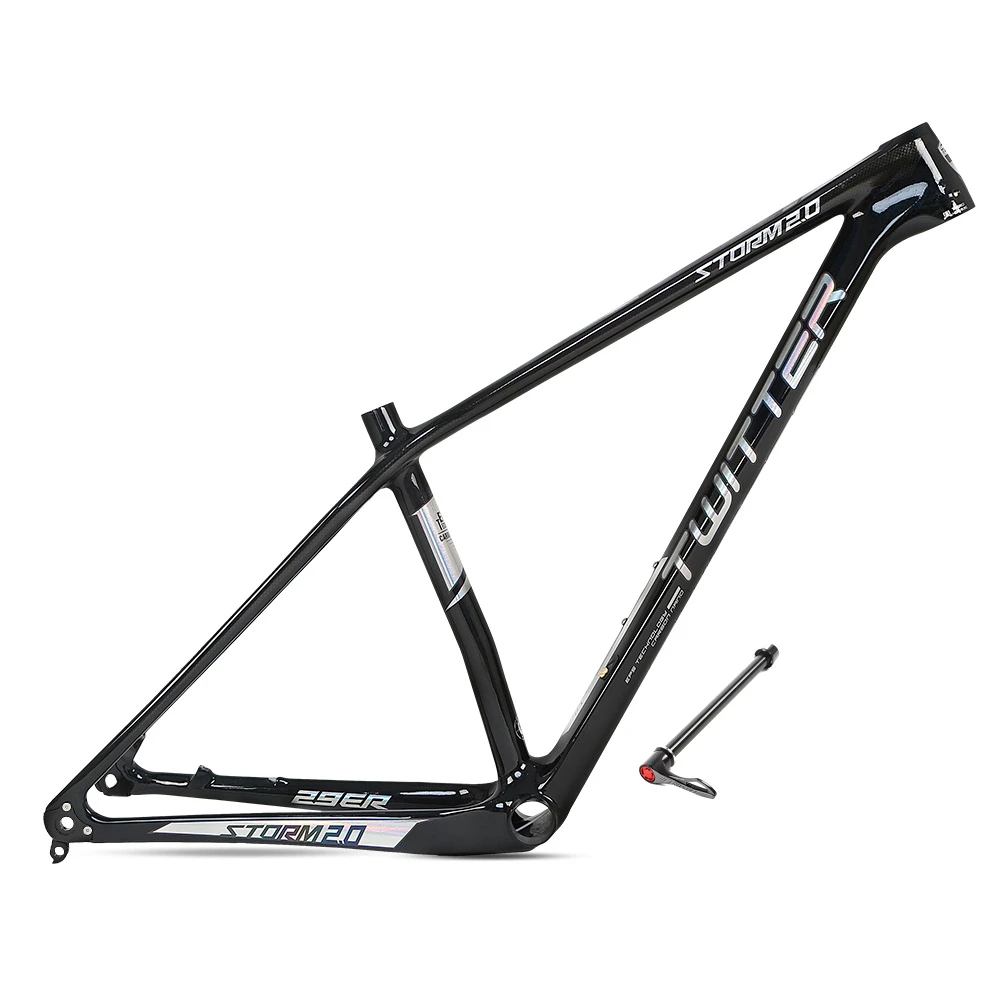 Twitter自転車部品ストームカーボンファイバーマウンテンバイク