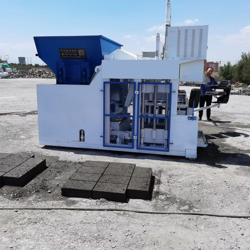 QMY12-15 Qgm zenith Block Making Machine Mobile Brick Making Machine