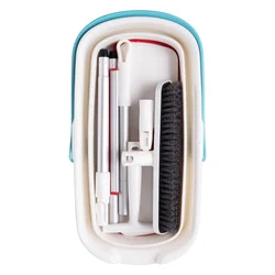 Набор инструментов для уборки BOOMJOY «Все в одном» с полотенцем и шваброй, скребок для магазина, супермаркета