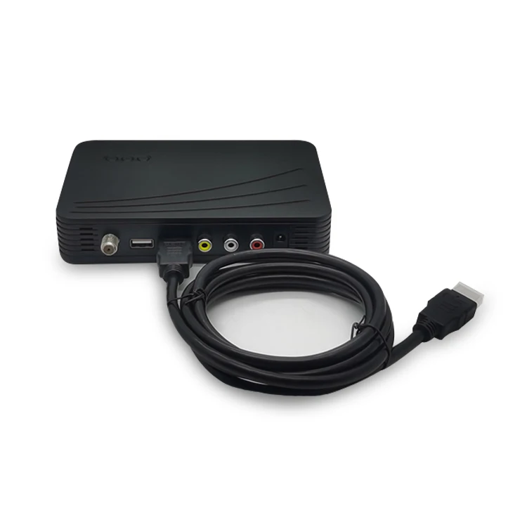 DVB-T2 Digital TV Set-Top Box | 1080p HEVC/H.265 | Auto/Manual Scan | HD/AV | USB PVR | EPG 7-Day | Multi-Language | CAS