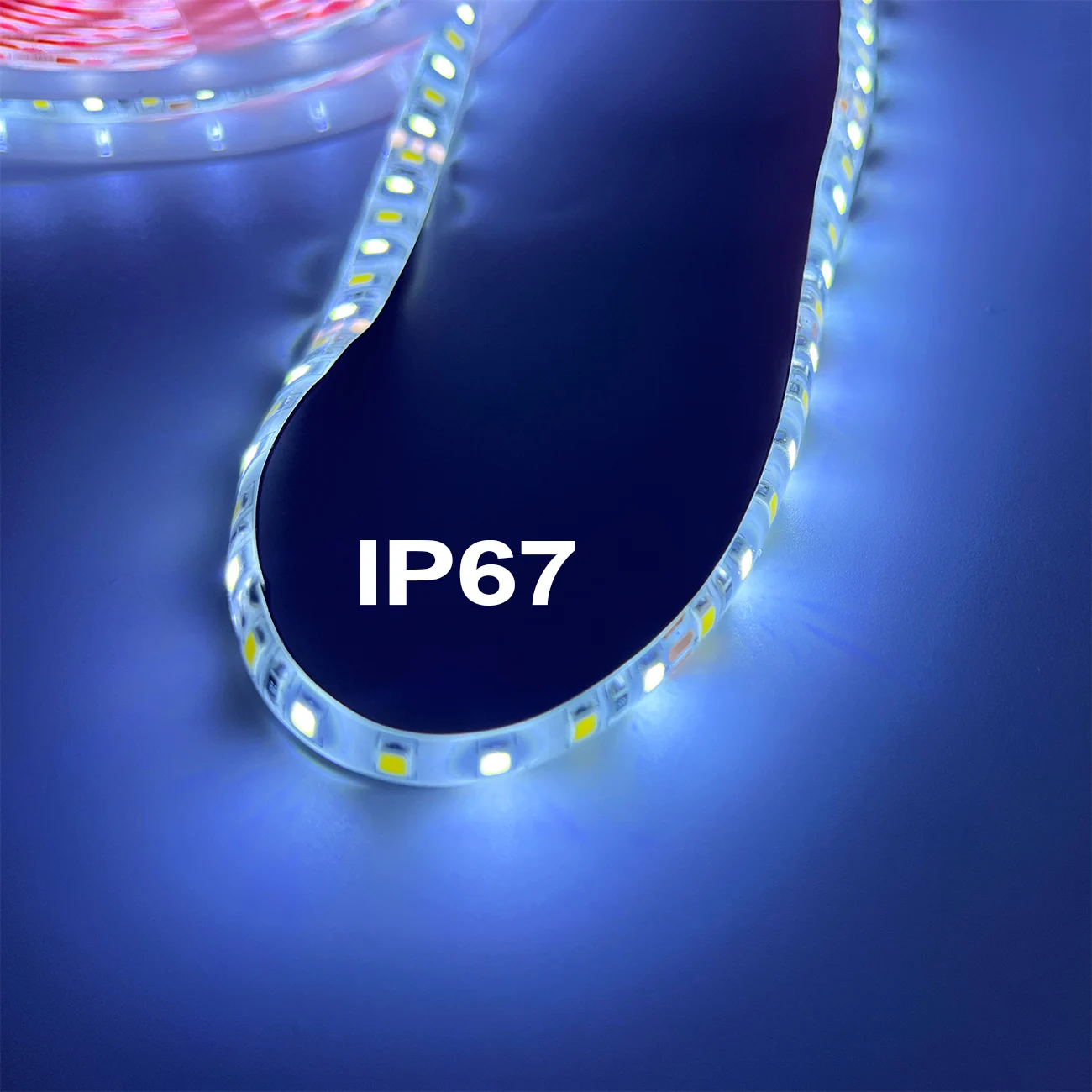 Waterproof Ip67 2835 3 Cct Led Strip 3000k 4500k 6500k Lights Smart Set