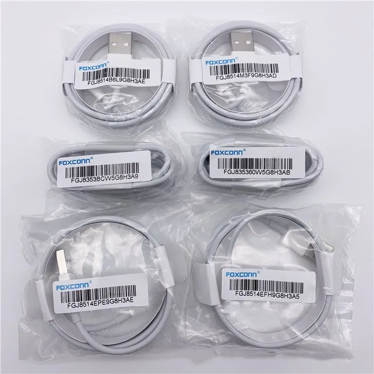 Hot sale foxconn E75 USB cable for iPhone 6 7s 8 x USB charger cables - ANKUX.COM