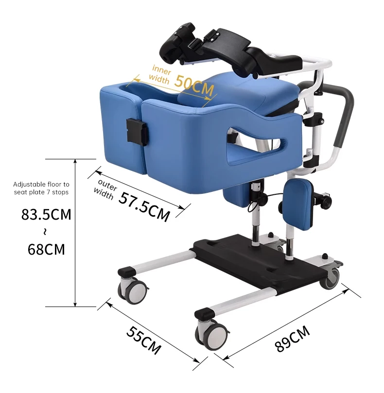 Lift chair MULTI-FUNCTION ELECTRIC LIFT SHIFT spreadable arms convenient moving to toilet power lift up seat wheelchair - BZ-L17 supplier