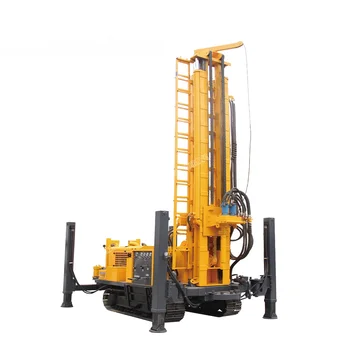 prices of crawler pneumatic deep borehole dth water well drilling rig machine for sale