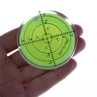 Free Ship 60*12mm Circular Bubble Level Spirit Level Round Bubble Level Measuring Instruments Tool Universal Protractor Tools