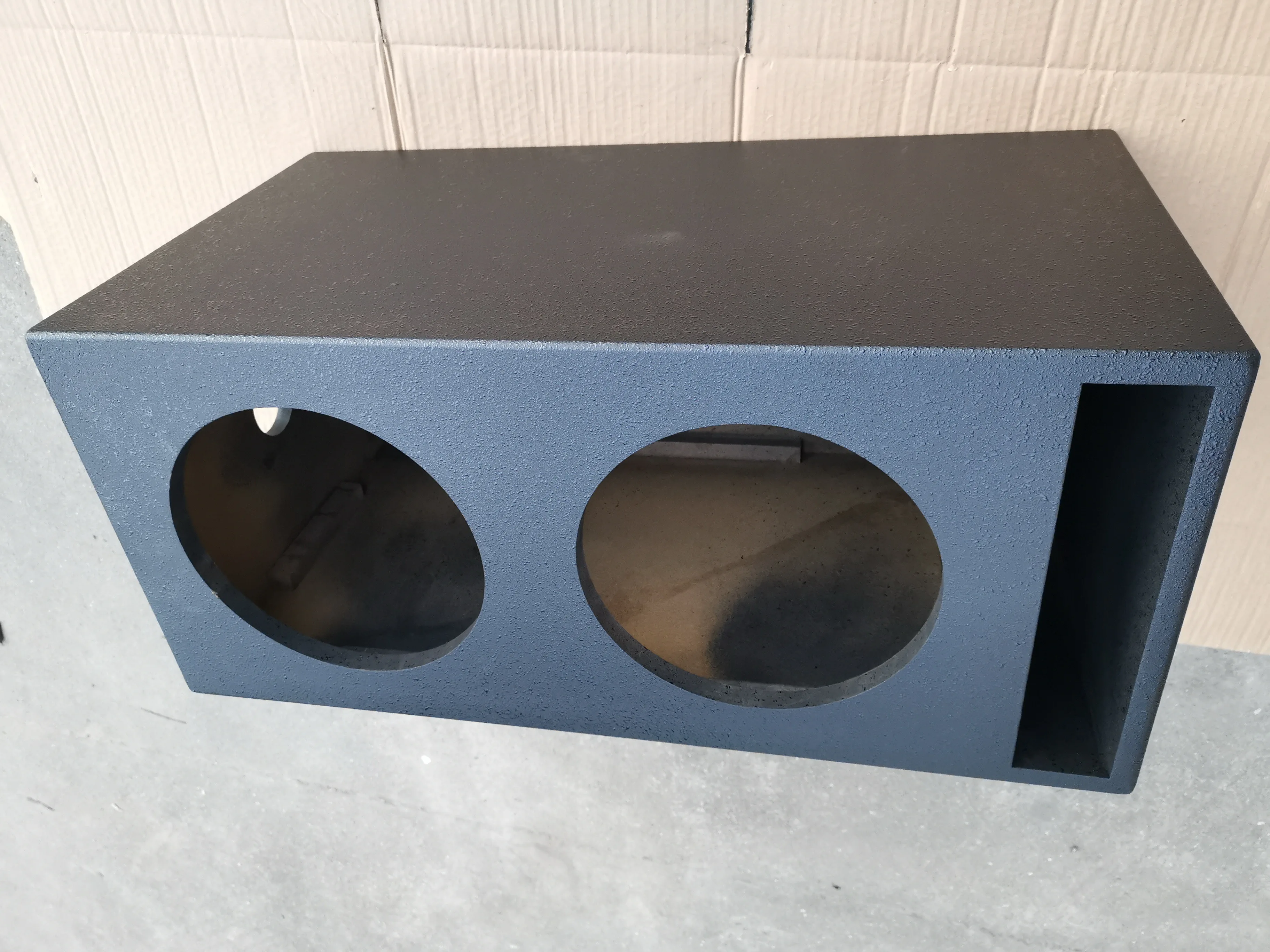 Dual 10 Inch Empty Painted Speaker Box Buy Subwoofer Box Design,Paint