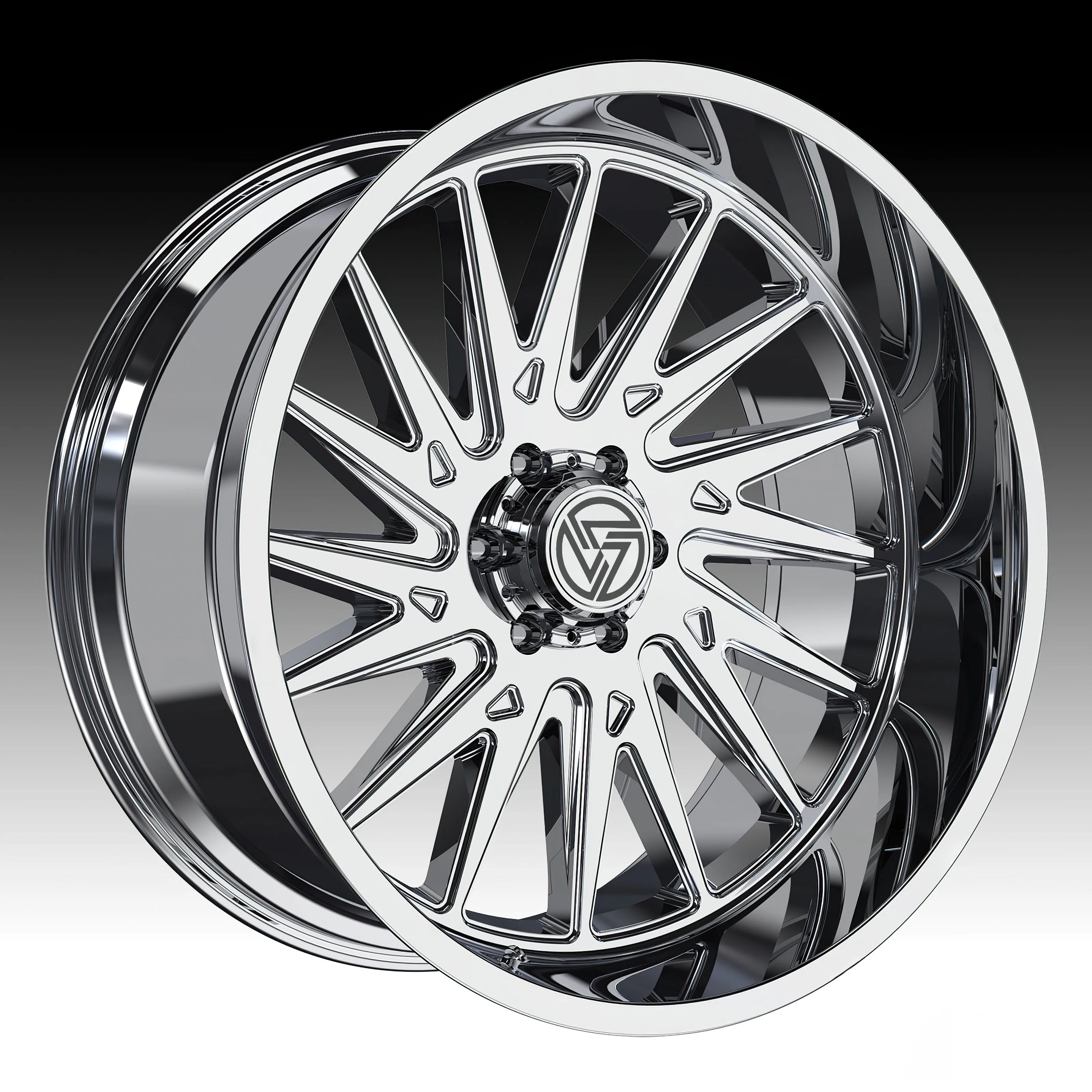 XL Custom Forged Wheels Black Multi Spoke Deep Concave Rims Luxury Alloy Wheels for SUV Pickup Truck Off Road 4x4 - Image 5