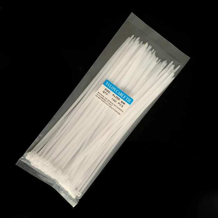 Производство продукта горячая Распродажа пластиковая нейлоновая кабельная стяжка цена