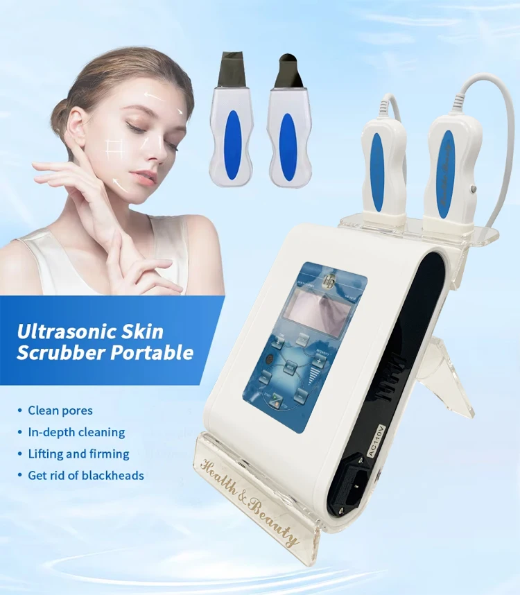 Beauty Personal Care Equipment Pore Cleaning Blackhead Removal Exfoliating Face Scrubber Electric Machine