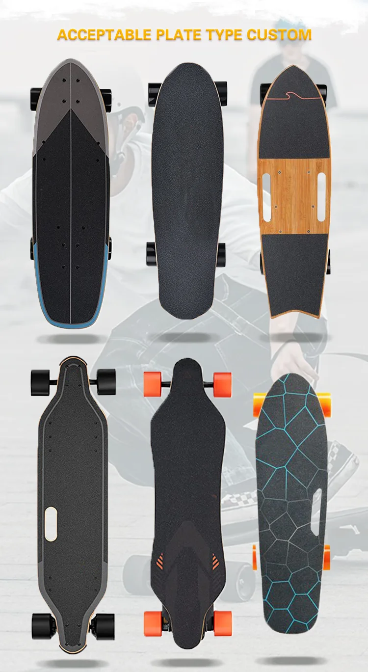 Factory Wholesale Fastest Electric Skateboard 4wd Electric Skateboard