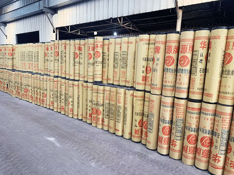 Linoleum Felt Paper with Bitumen Roofing Felt-2 Ply Asphalt Paper Waterproofing of Roofs 28kg