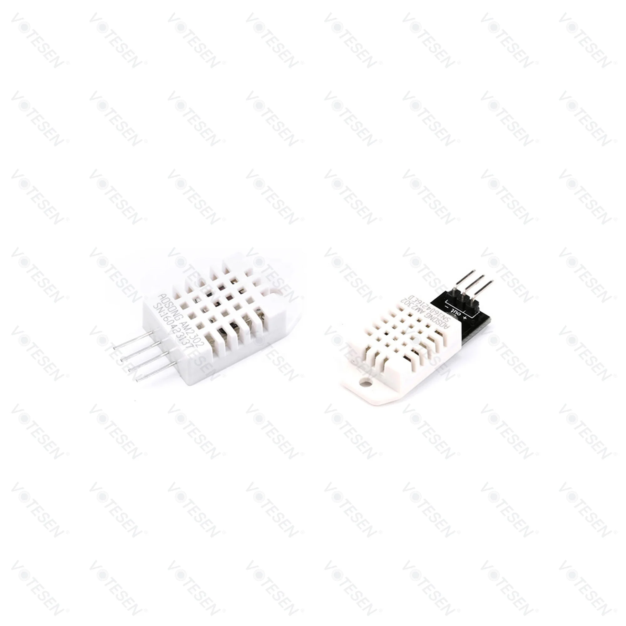 Customizable DHT22 AM2302 Environmental Sensor for Temperature and Humidity Measurement